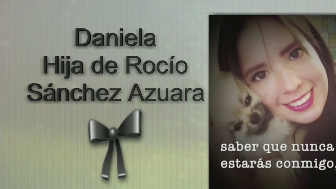 Video: Murió Daniela, la hija de Rocío Sánchez Azuara, a los 31 años