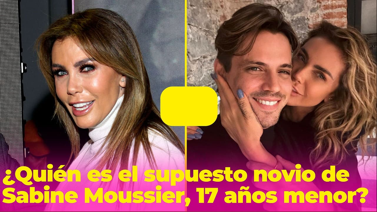 Señalan a Sabine Moussier de tener un romance con un actor 17 años menor, ¿quién es él?