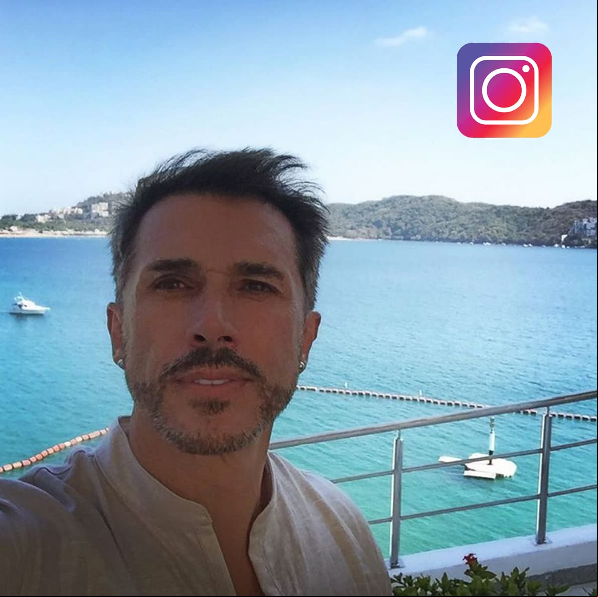 Sergio Mayer confiesa sentirse feliz con su faceta de abuelo