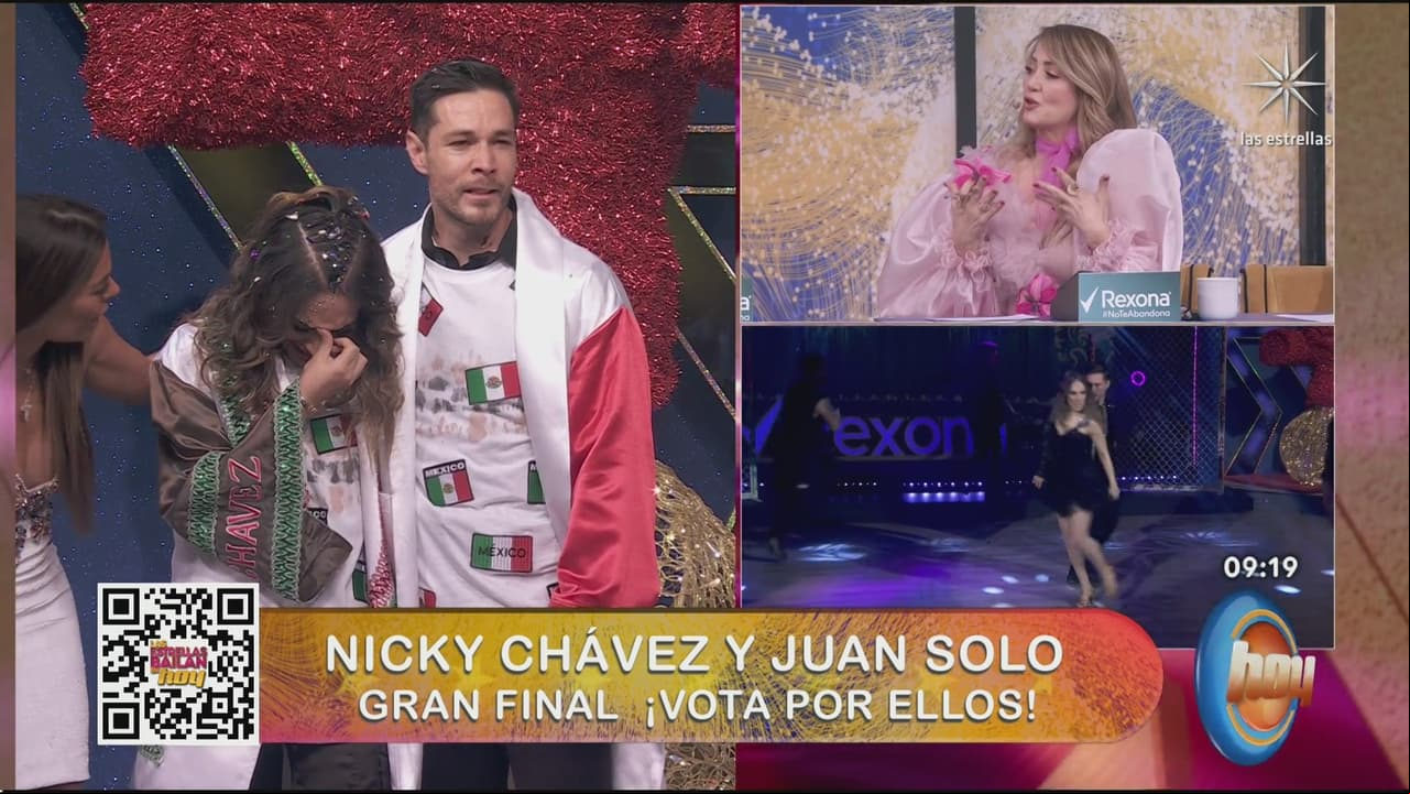 Nicky Chávez llora y conmueve a Andrea Legarreta