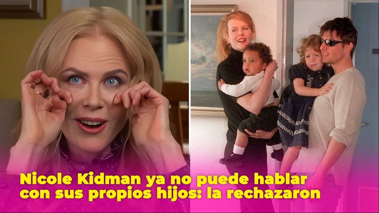 Nicole Kidman se alejó de los hijos que tuvo con Tom Cruise: ¿fue por culpa del actor?