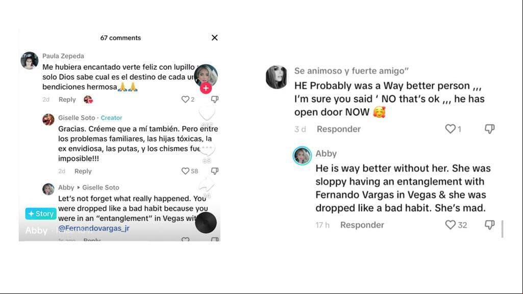 Abigail Rivera así acusó a Giselle Soto.