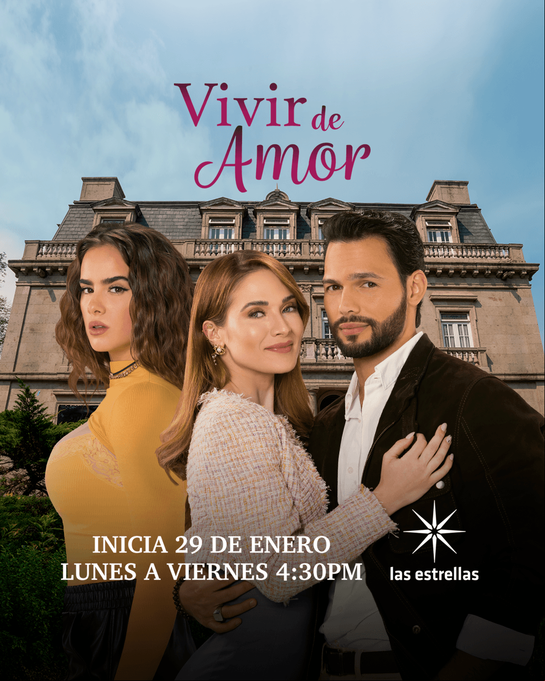Vivir de amor: ¿De qué trata la nueva telenovela de Salvador Mejía?