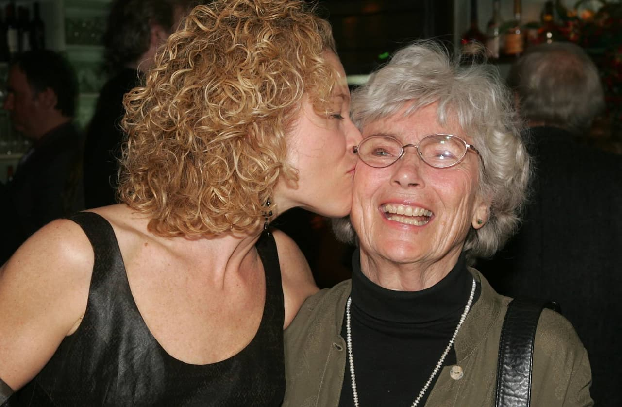 Priscila Pointer y su hija Amy Irving.