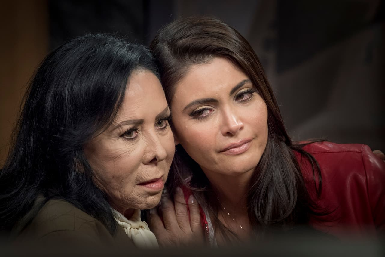 La primera aztriz Lilia Aragón interpretó a la mamá del personaje de Chiquinquirá.