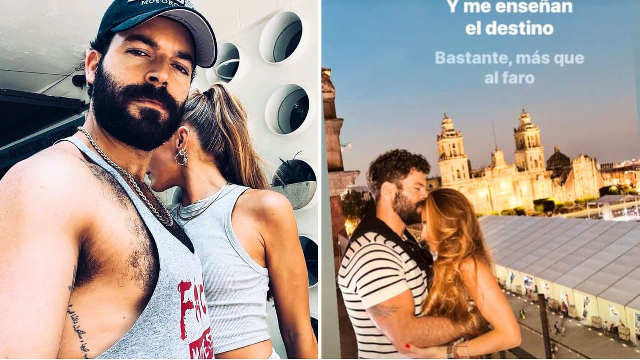 Adrián Di Monte y su nueva novia