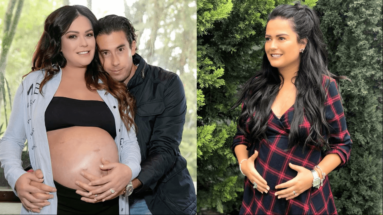 Mariana Echeverría presume, por fin, su pancita de embarazo en bikini y muestra la ropita de su bebé 